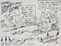 Wha . . . what was that? - Them Yankees ain't back again, are they, boy!